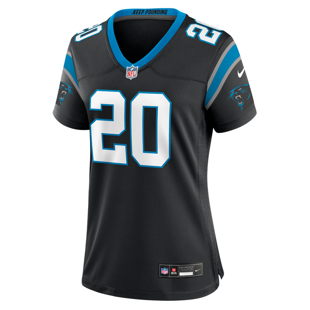 Zakee Wheatley Carolina Panthers Women's Team Game Jersey - Black