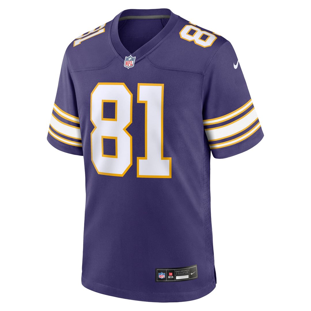 Carl Eller Minnesota Vikings Retired Player Alternate Game Jersey - Purple
