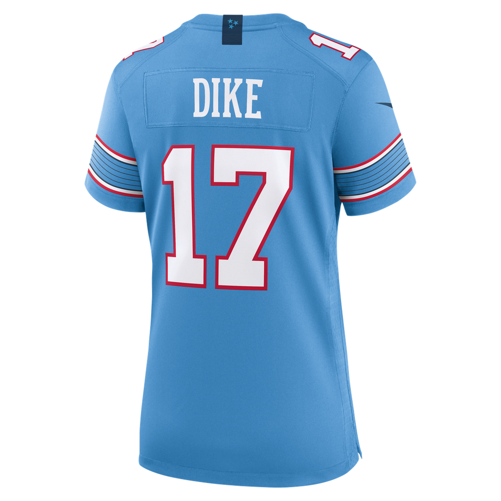 Chimere Dike Tennessee Titans Women's Team Game Jersey - Light Blue