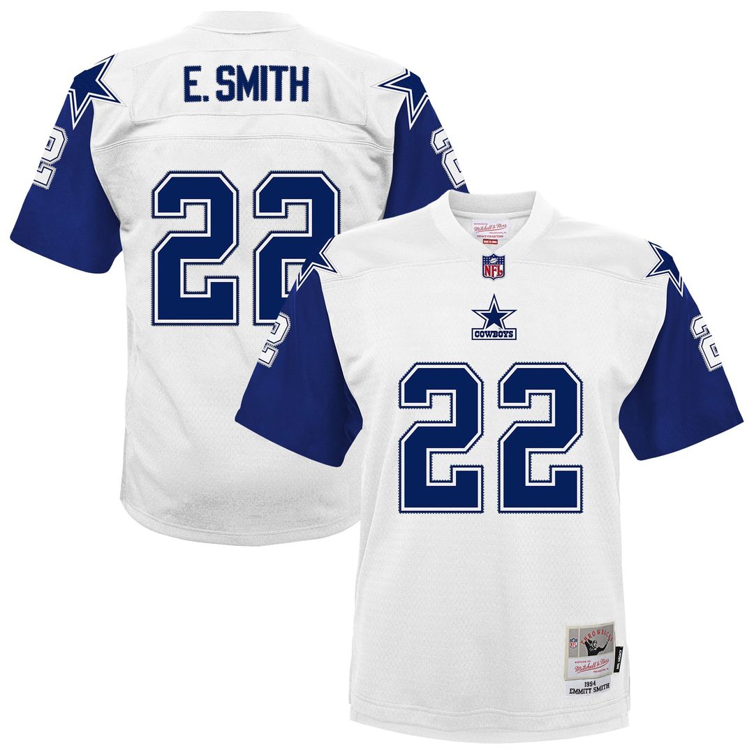 Emmitt Smith Dallas Cowboys Youth 1996 Legacy Jersey - Navy