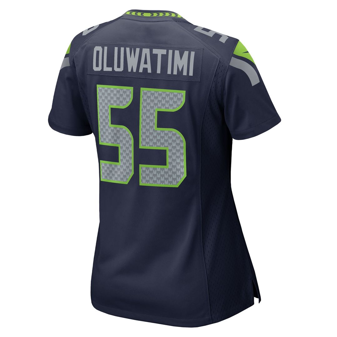 Olu Oluwatimi Seattle Seahawks Women's Team Game Jersey - College Navy