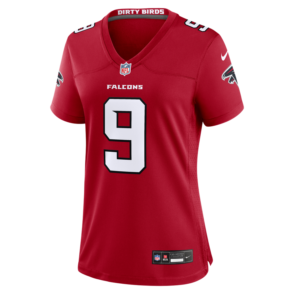 Michael Penix Jr. Atlanta Falcons Women's Alternate Game Jersey - Black