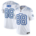 Dawson Knox Buffalo Bills Rivalries Collection Stitched Limited Jersey - White