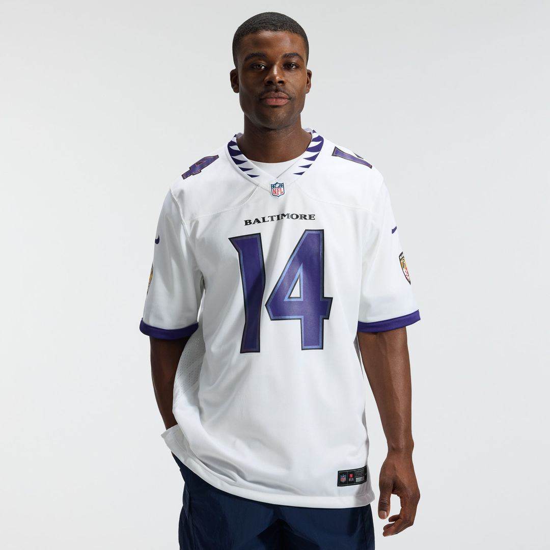 Kyle Hamilton Baltimore Ravens Game Jersey - White