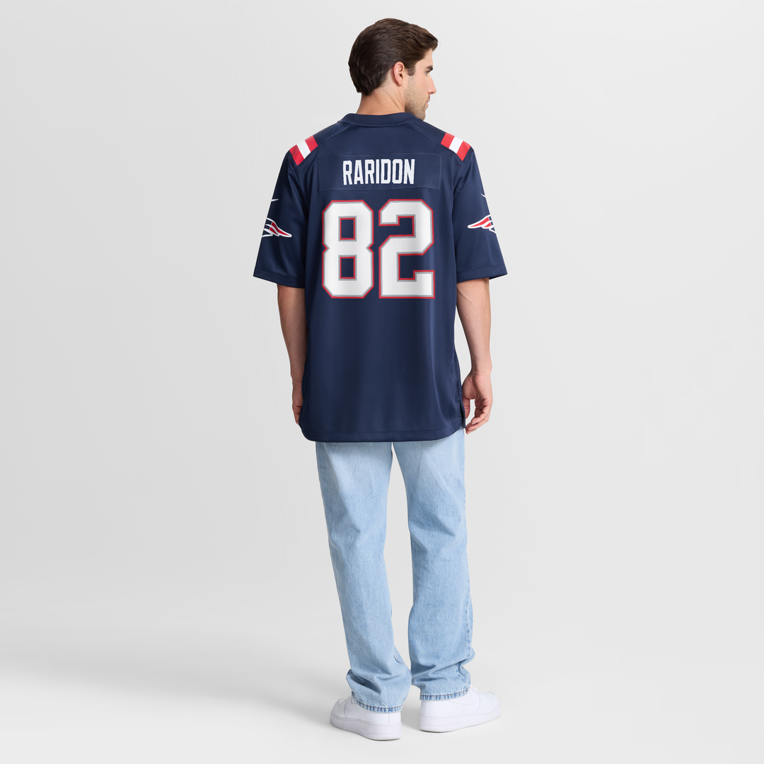 Eli Raridon New England Patriots Team Game Jersey - Navy