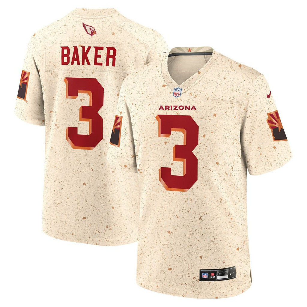 Budda Baker Arizona Cardinals Rivalries Collection Game Jersey - Natural