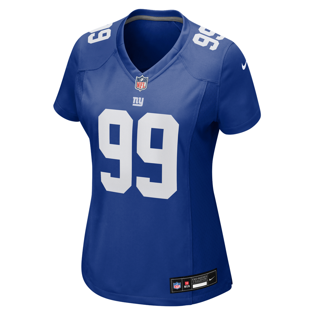 Basil Okoye New York Giants Women's Team Game Jersey - Royal