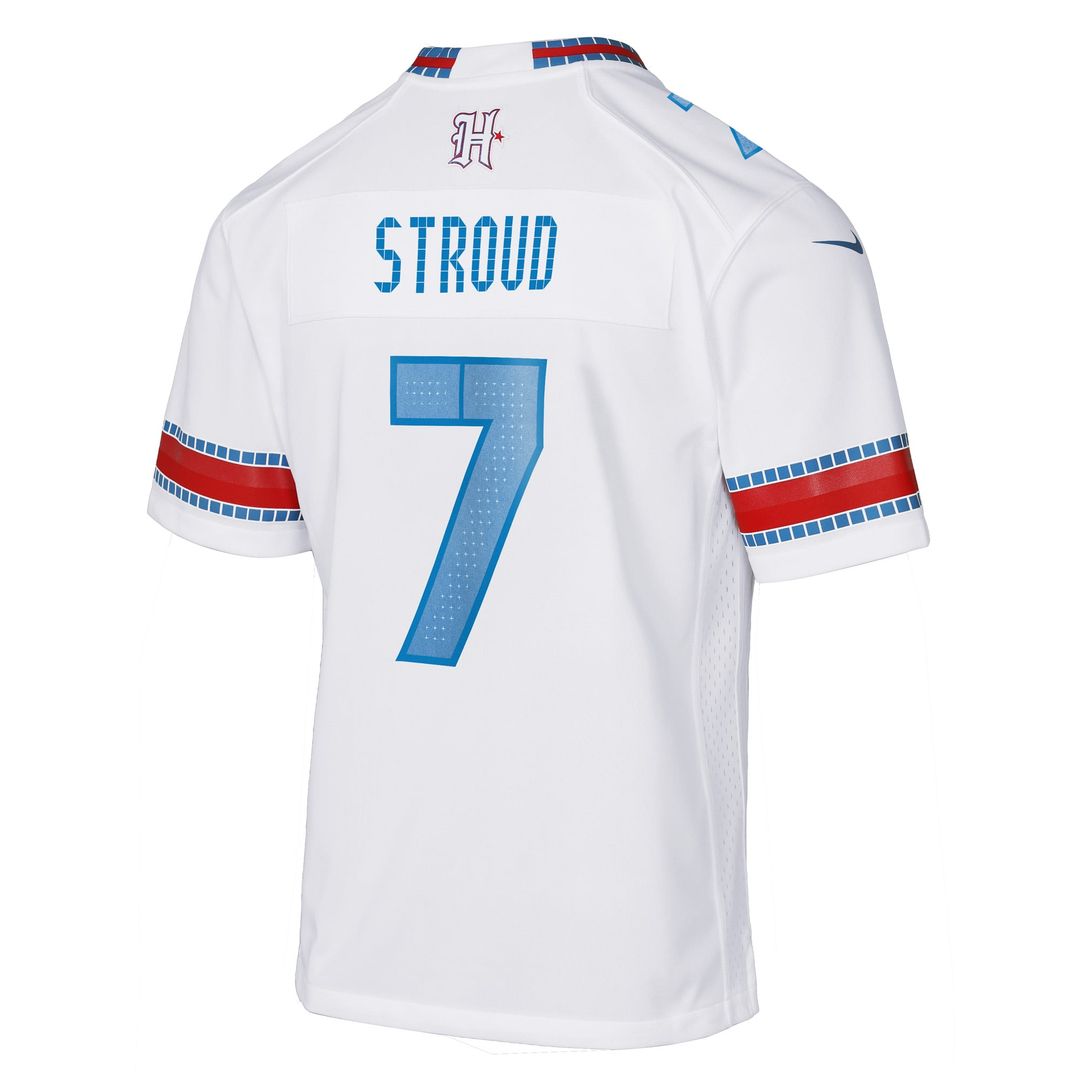 C.J. Stroud Houston Texans Youth 2026 Rivalries Collection Game Jersey - White