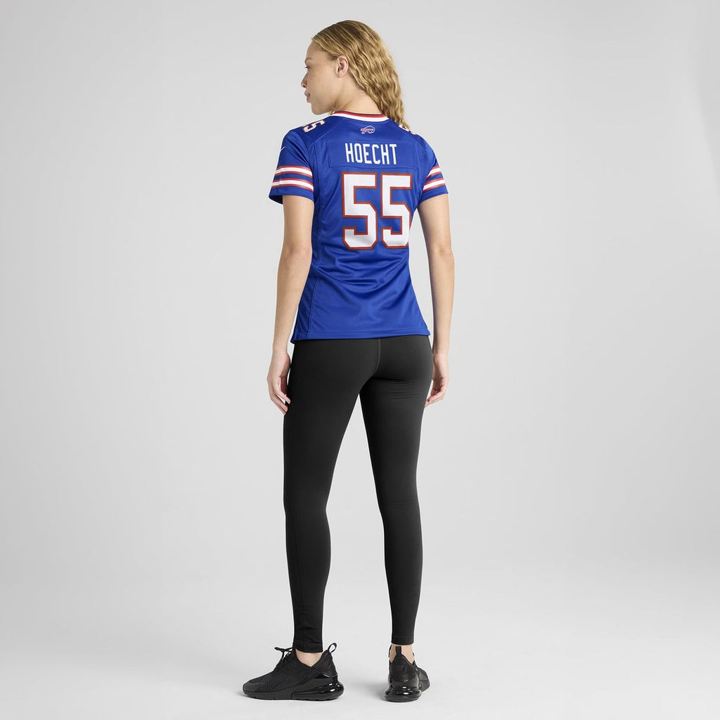 Michael Hoecht Buffalo Bills Women's Team Game Jersey - Royal