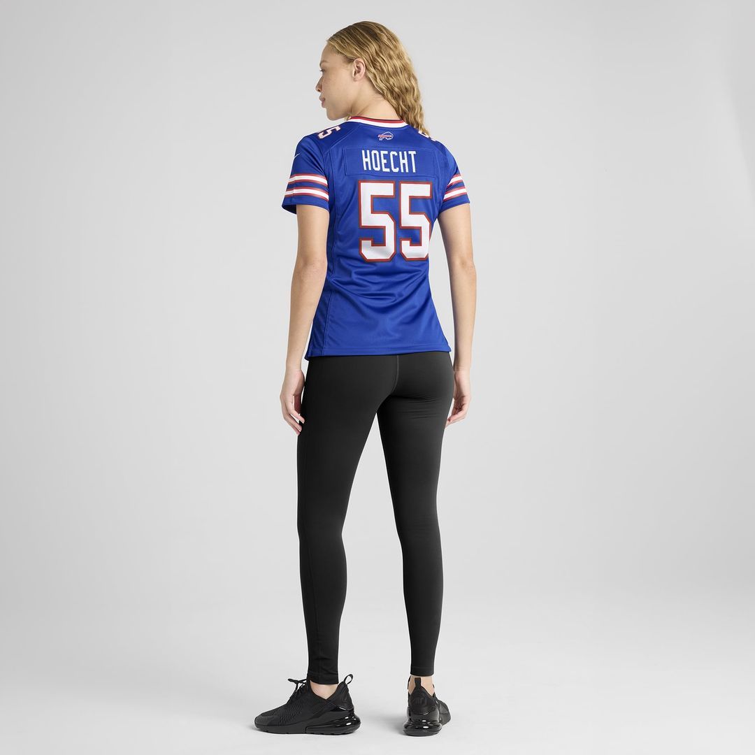 Michael Hoecht Buffalo Bills Women's Team Game Jersey - Royal