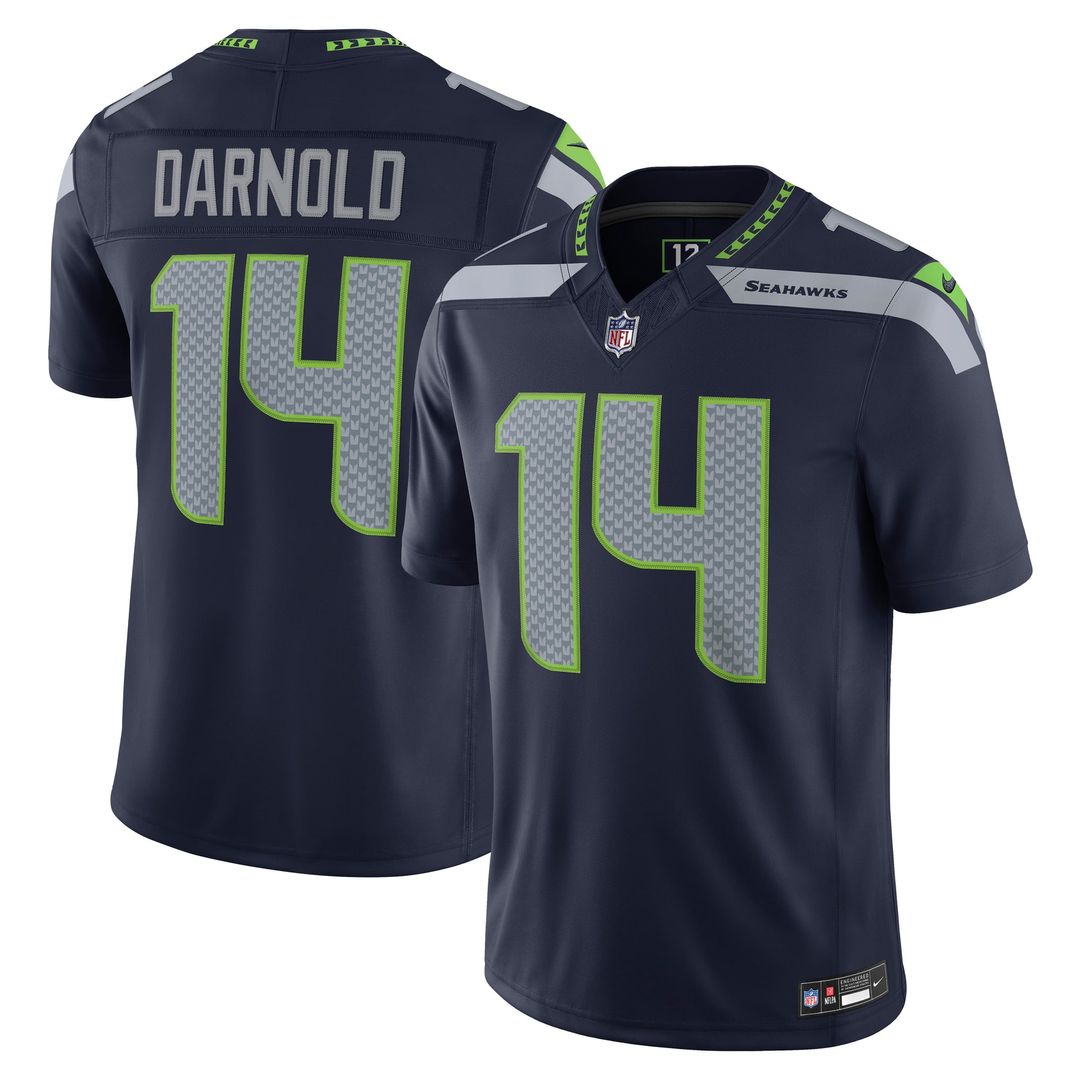 Sam Darnold Seattle Seahawks Alternate Vapor F.U.S.E. Stitched Limited Jersey - Royal