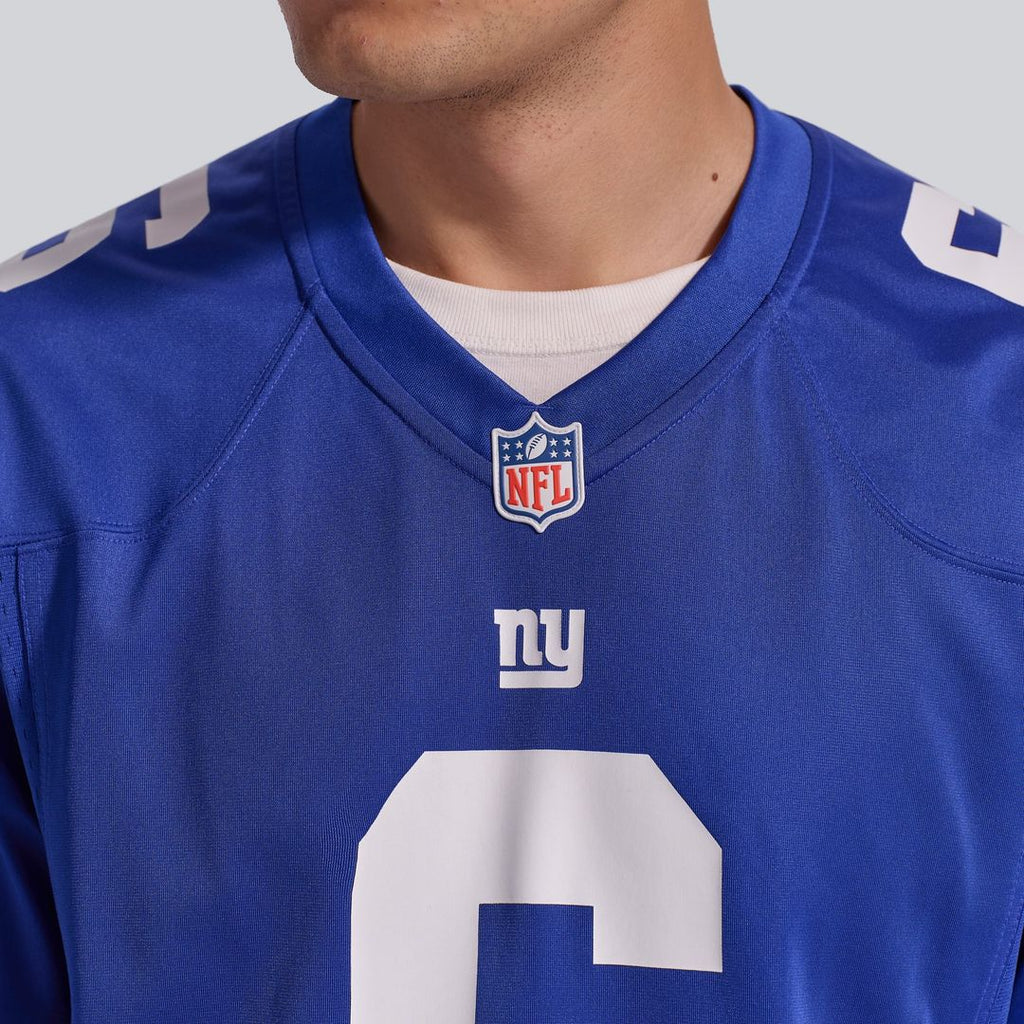 Jaxson Dart New York Giants Alternate Century Red Game Jersey - Red