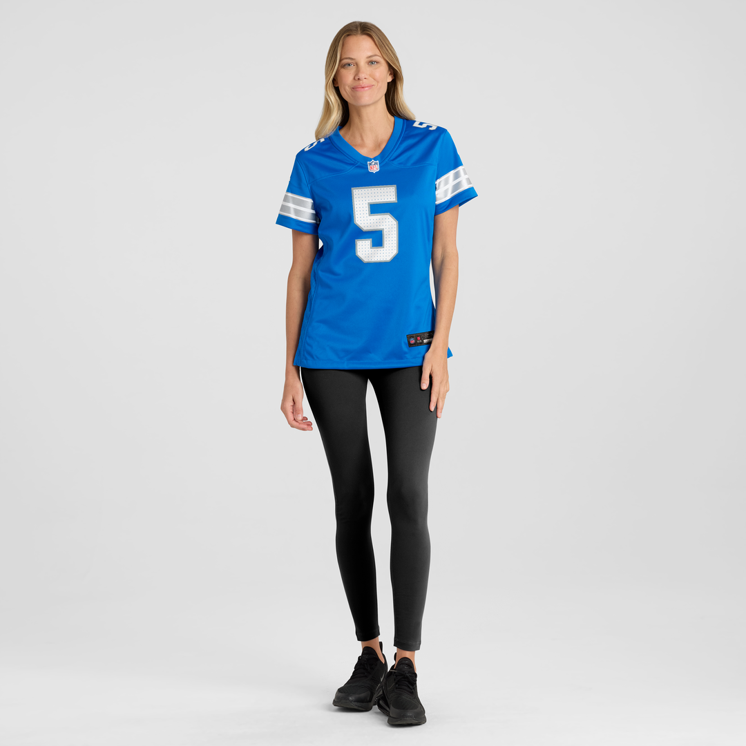 Teddy Bridgewater Detroit Lions Women's Team Game Jersey - Blue