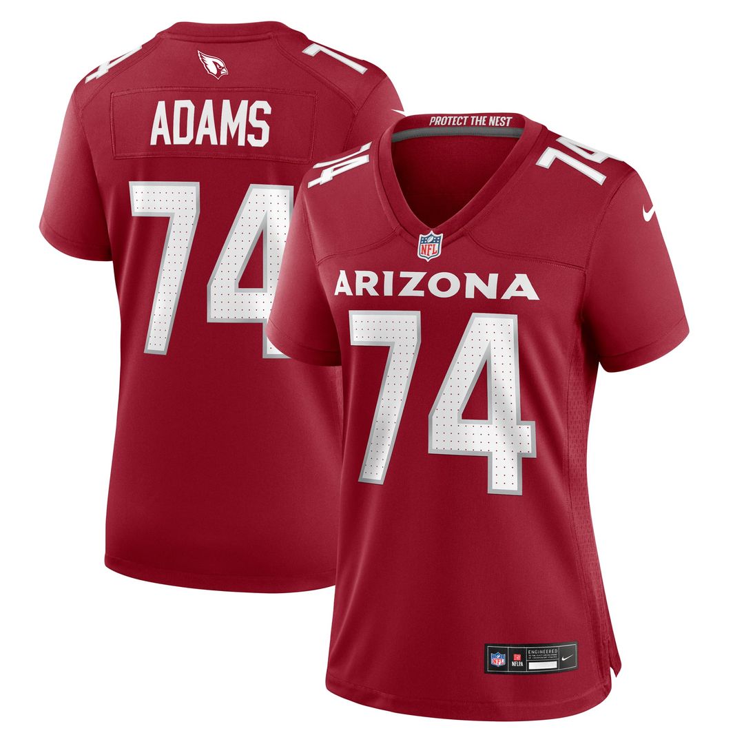 Isaiah Adams Arizona Cardinals Women's Game Jersey - Cardinal