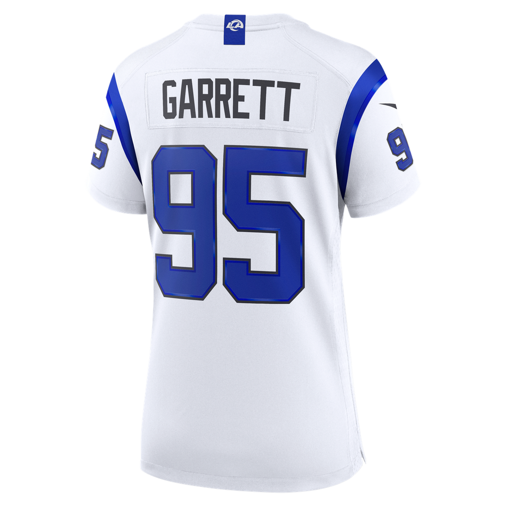 Myles Garrett Los Angeles Rams Women's Fearsome White Game Jersey