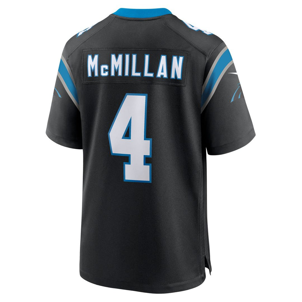 Tetairoa McMillan Carolina Panthers Team Game Jersey - Black