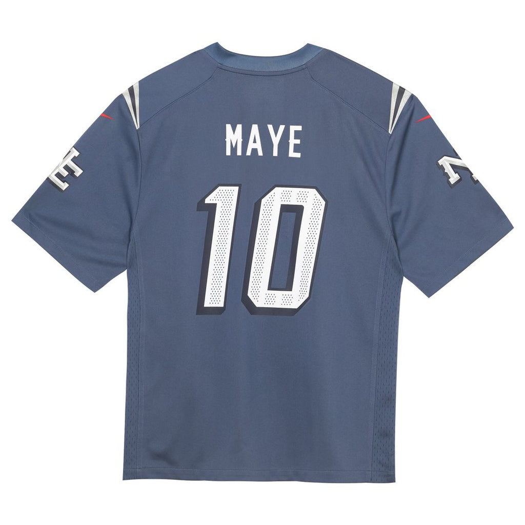 Drake Maye New England Patriots Preschool Rivalries Collection Game Jersey - Blue