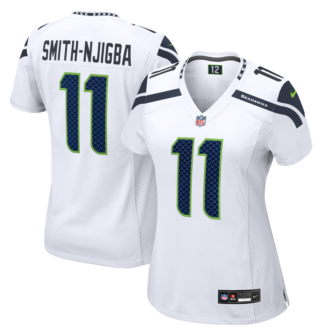 Jaxon Smith - Njigba Seattle Seahawks Women's Game Jersey - White