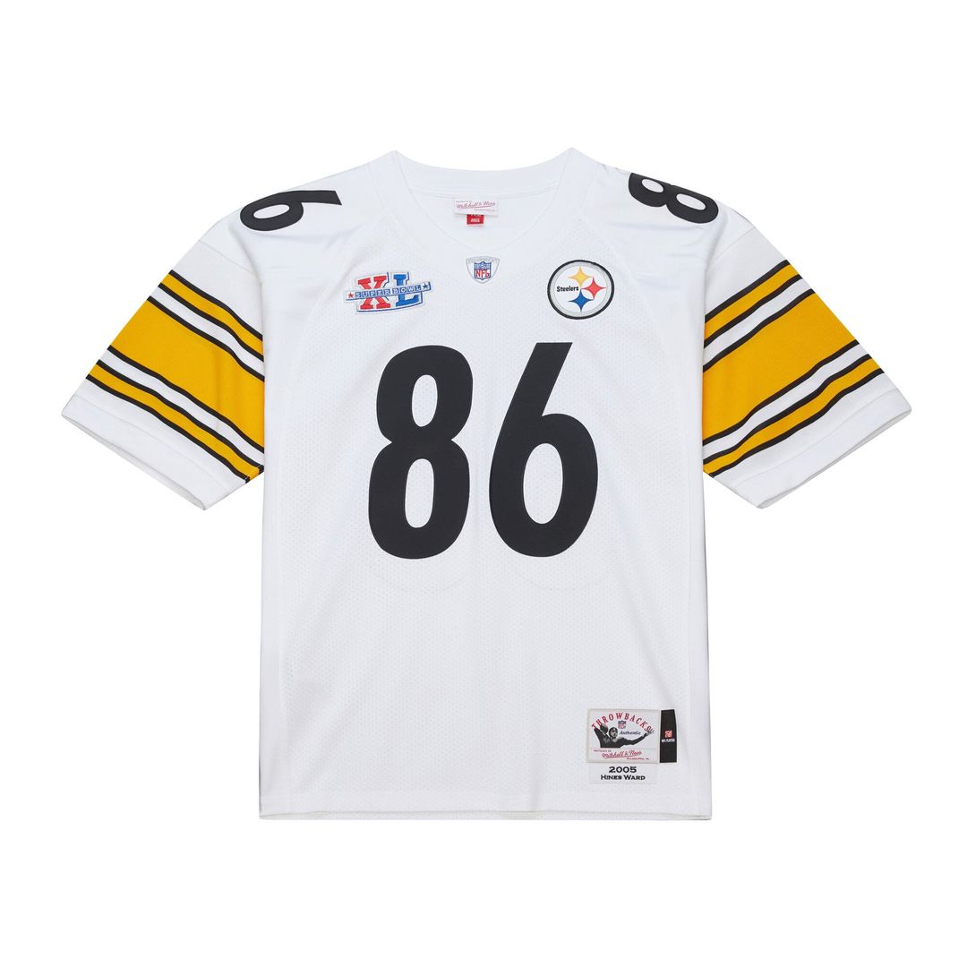 Hines Ward Pittsburgh Steelers 2005 Authentic Throwback Retired Player Jersey - White