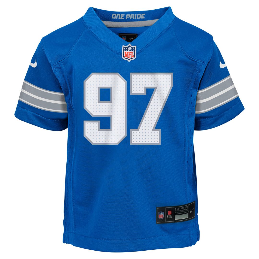 Aidan Hutchinson Detroit Lions Infant Team Player Game Jersey - Blue