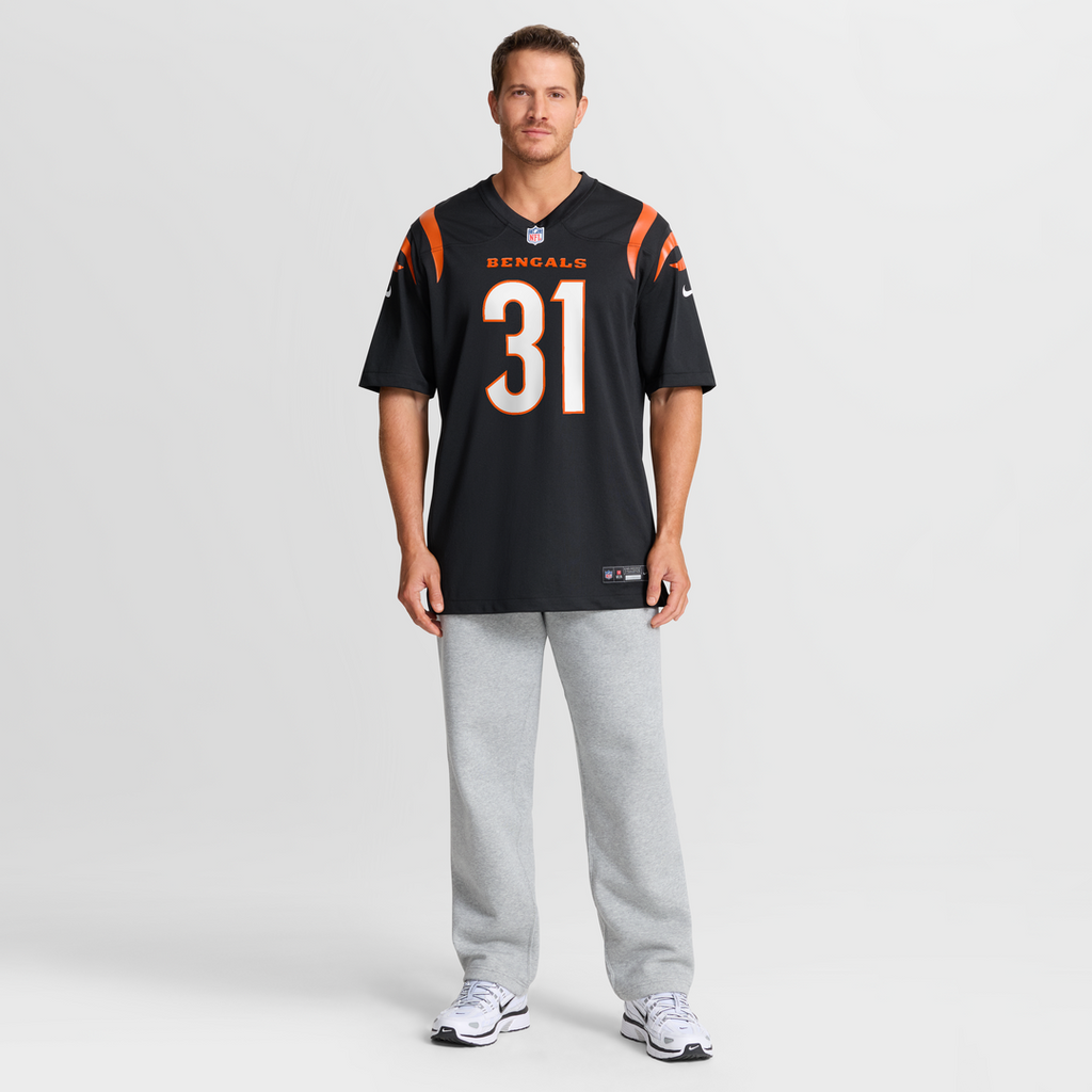 Ickey Woods Cincinnati Bengals Retired Player Game Jersey - Black
