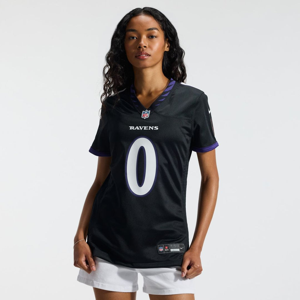 Roquan Smith Baltimore Ravens Women's Team Game Jersey - Purple