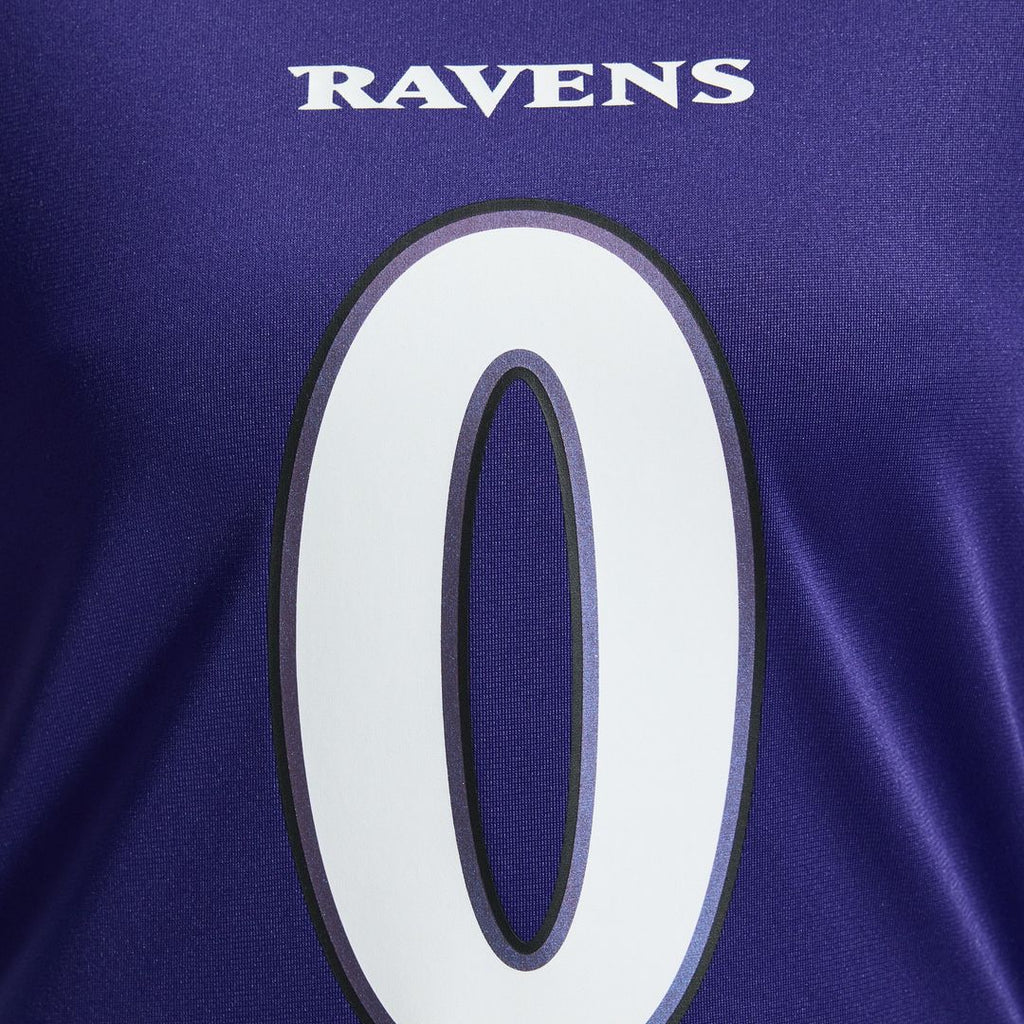 Roquan Smith Baltimore Ravens Women's Team Game Jersey - Purple