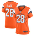 Tyler Badie Denver Broncos Women's Team Game Jersey - Orange