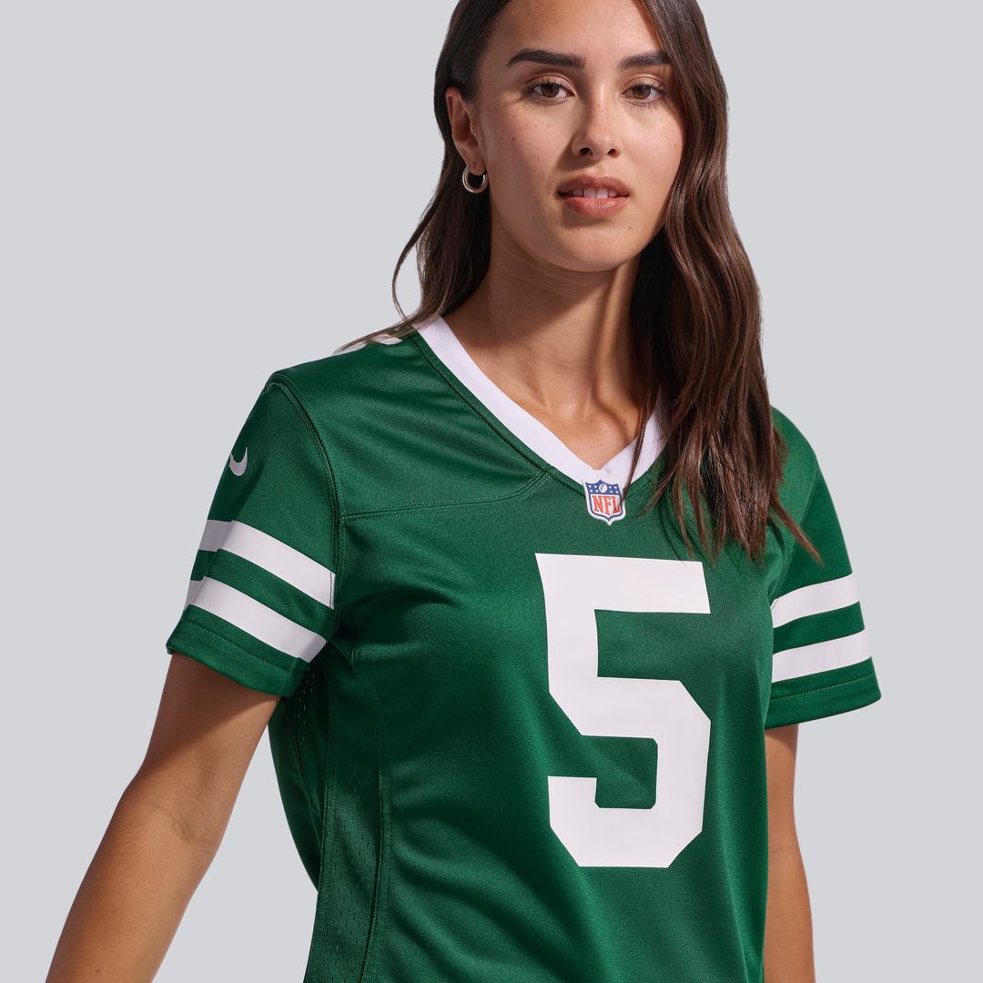 Garrett Wilson New York Jets Women's Alternate Game Jersey - Legacy Black