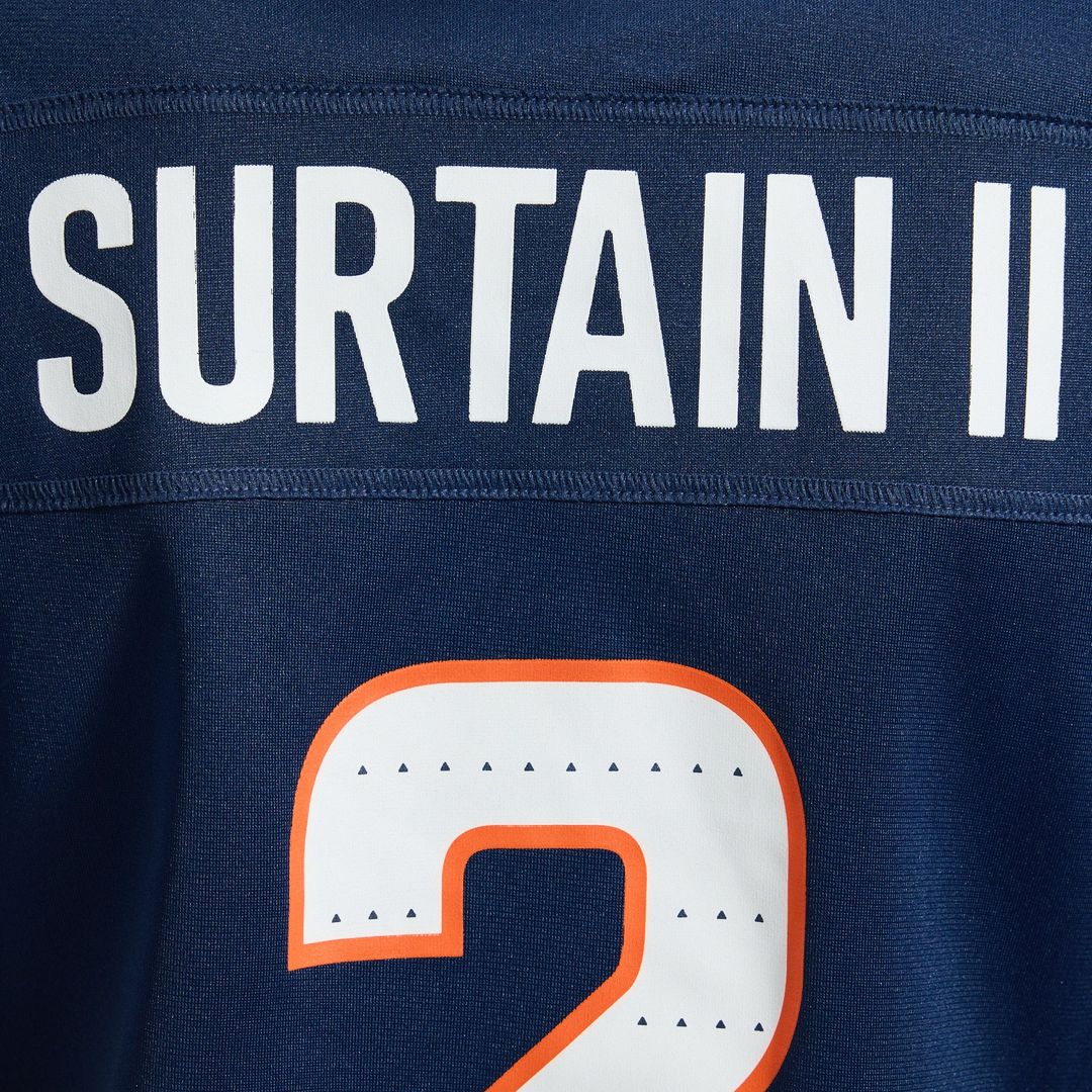 Patrick Surtain II Denver Broncos Women's Team Game Jersey - Orange