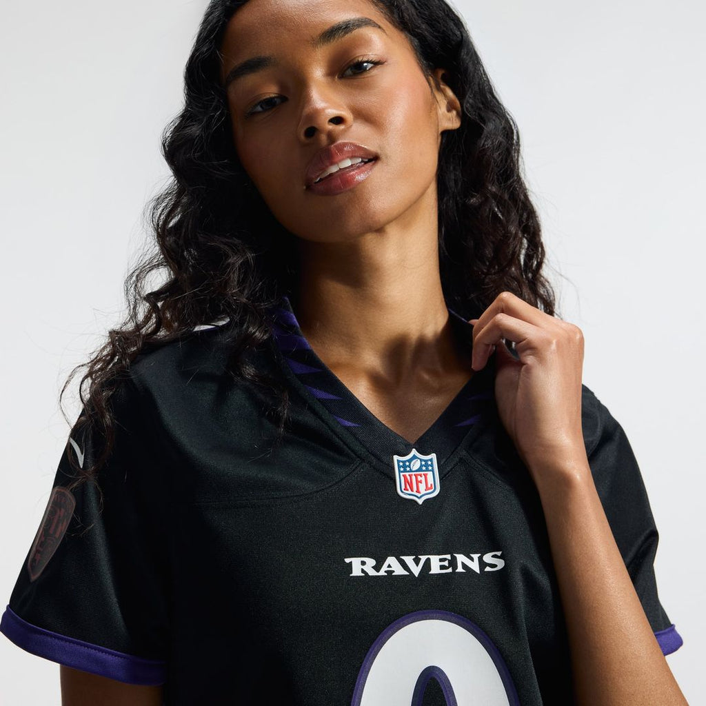 Roquan Smith Baltimore Ravens Women's Team Game Jersey - Purple
