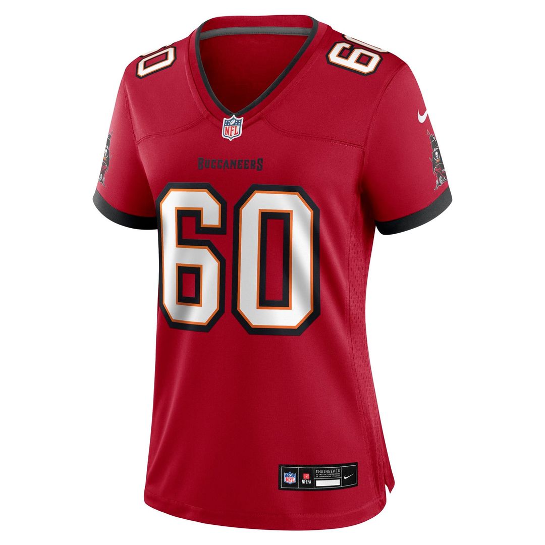 Haggai Ndubuisi Tampa Bay Buccaneers Women's Team Game Jersey - Red