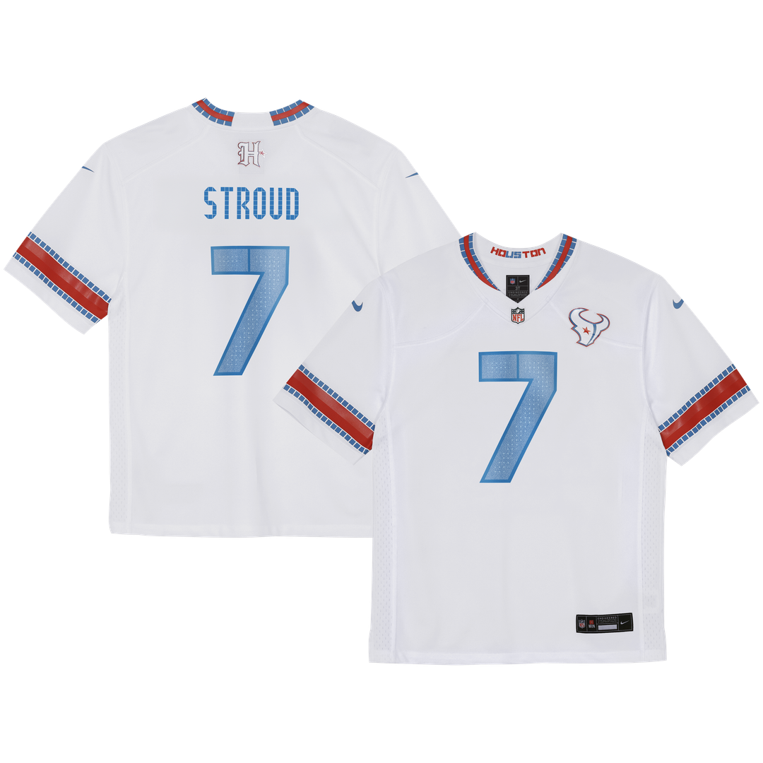 C.J. Stroud Houston Texans Preschool 2026 Rivalries Collection Game Jersey - White
