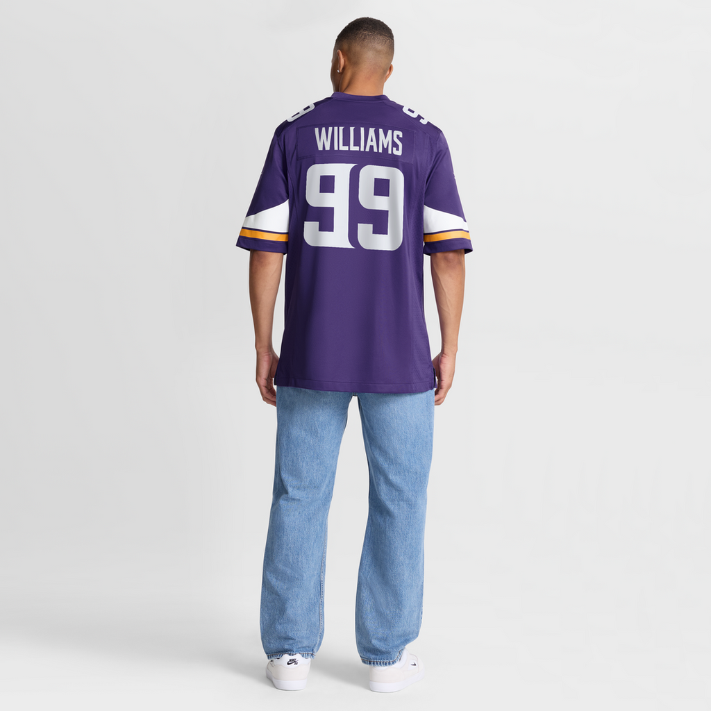 Elijah Williams Minnesota Vikings Team Game Jersey - Purple
