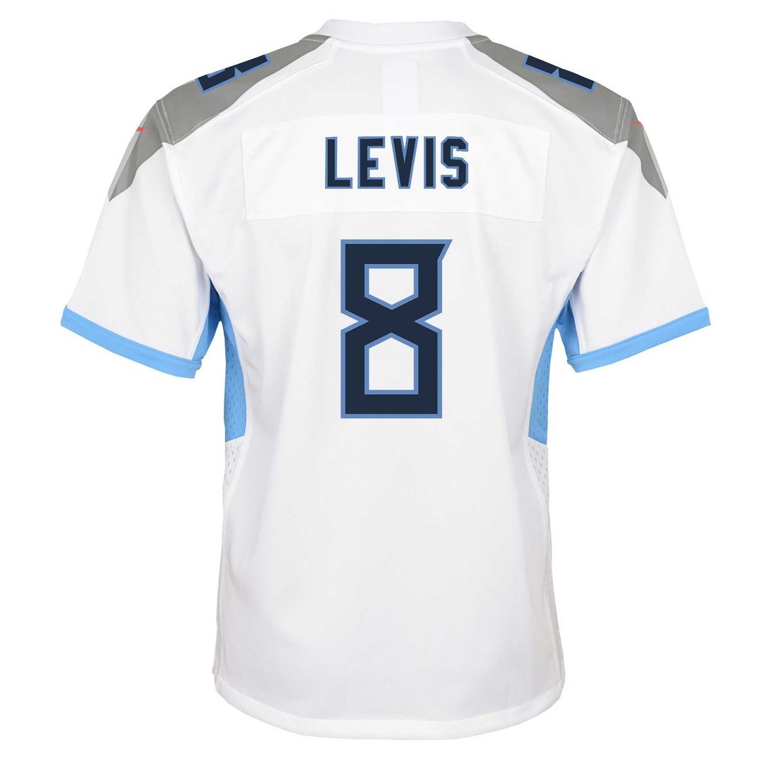 Will Levis Tennessee Titans Youth Game Jersey - Navy