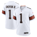 KC Concepcion Jr. Cleveland Browns Game Jersey - White
