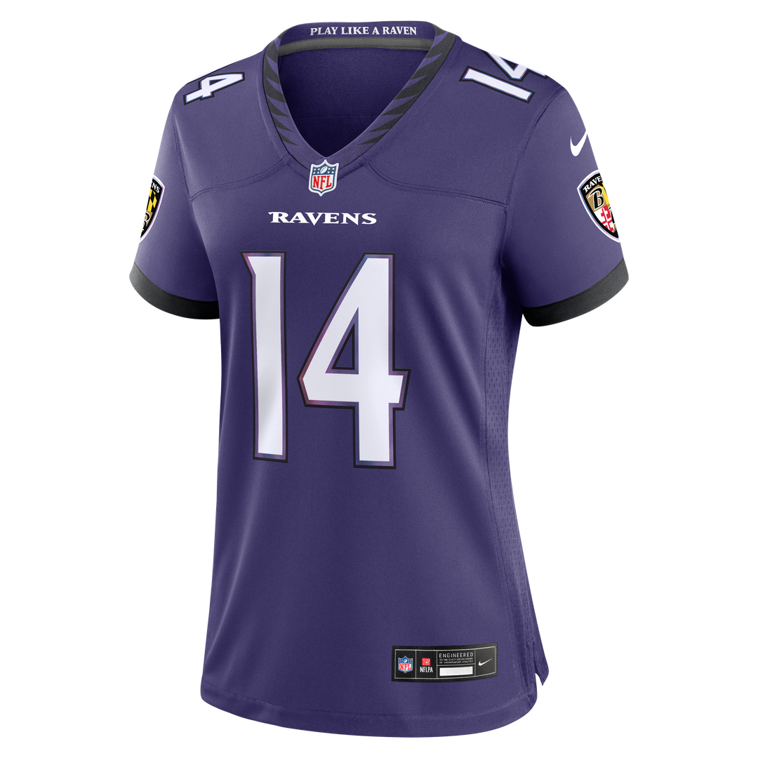 Kyle Hamilton Baltimore Ravens Women's Alternate Game Jersey - Black