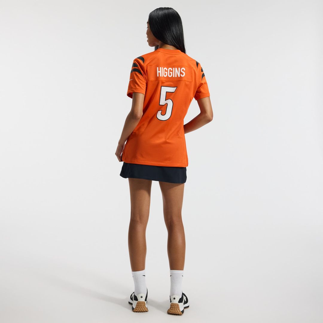Tee Higgins Cincinnati Bengals Women's Alternate Game Jersey - Orange