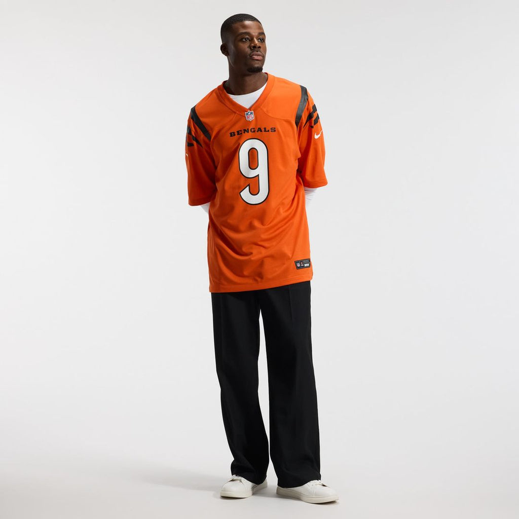 Joe Burrow Cincinnati Bengals Alternate Game Jersey - Orange