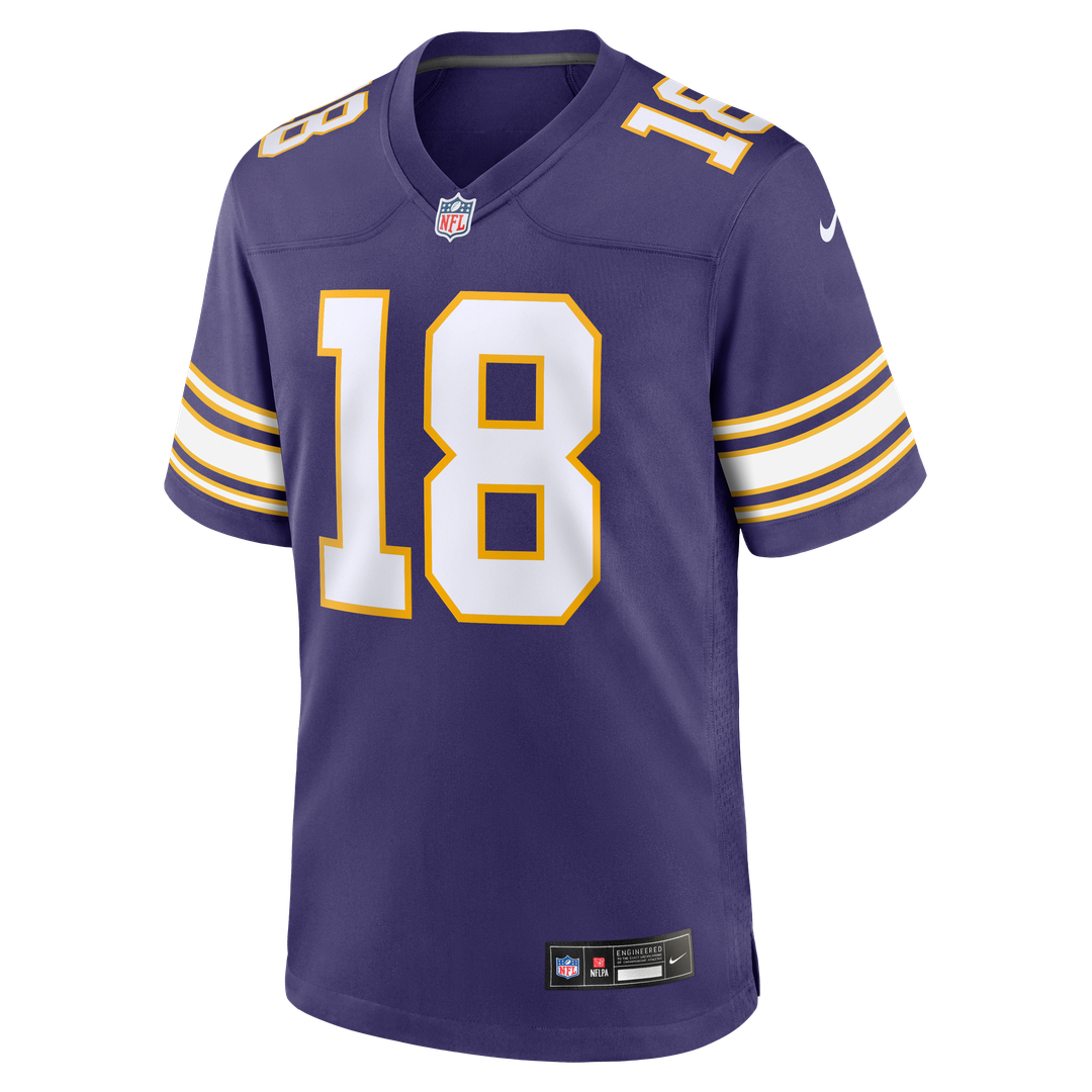 Justin Jefferson Minnesota Vikings Alternate Game Player Jersey - White