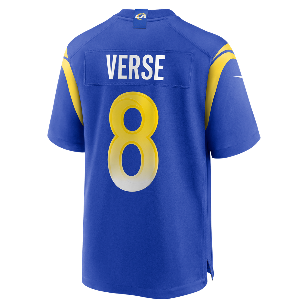 Jared Verse Los Angeles Rams Player Game Jersey - Royal