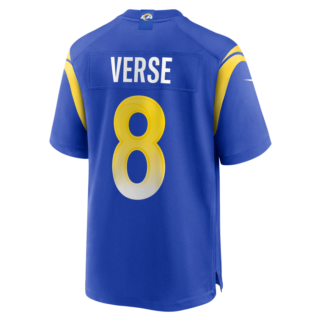 Jared Verse Los Angeles Rams White Game Player Jersey - White