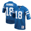 Peyton Manning Indianapolis Colts 1998 Authentic Throwback Retired Player Jersey - Royal
