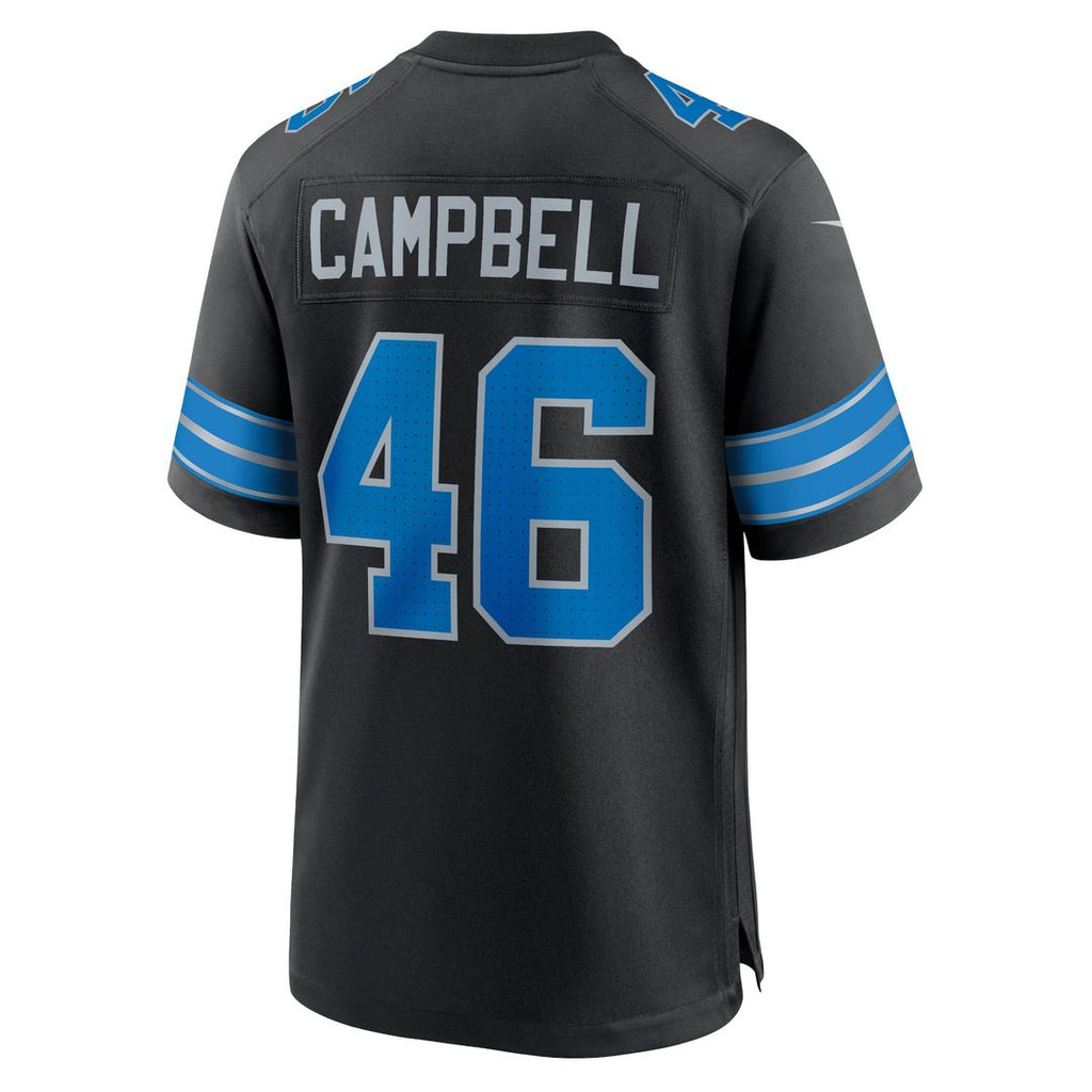 Jack Campbell Detroit Lions White Game Jersey - White
