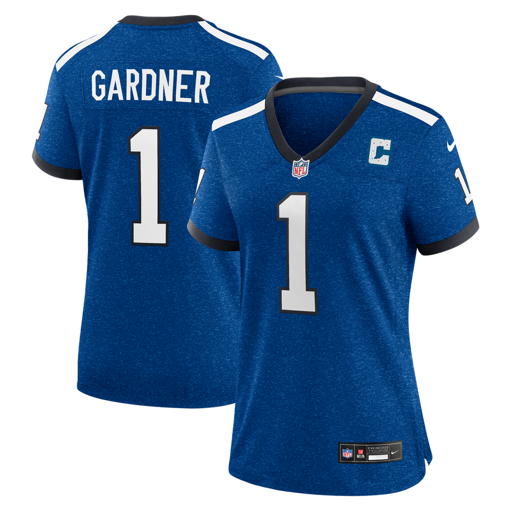 Ahmad Sauce Gardner Indianapolis Colts Women's Alternate 2 Indiana Nights Game Jersey - Heather Royal