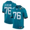 Ezra Cleveland Jacksonville Jaguars Game Jersey - Teal