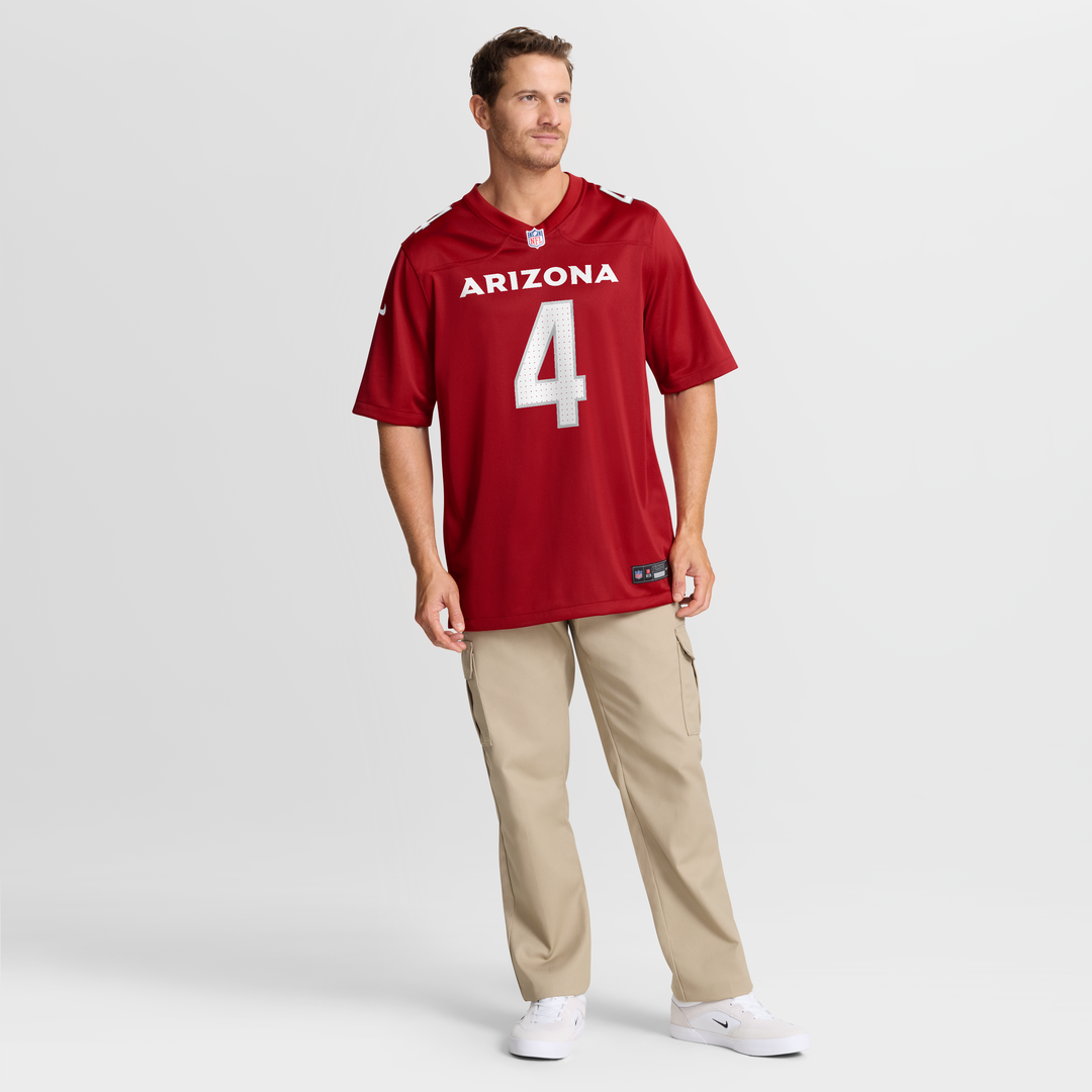 Jeremiyah Love Arizona Cardinals Game Player Jersey - White