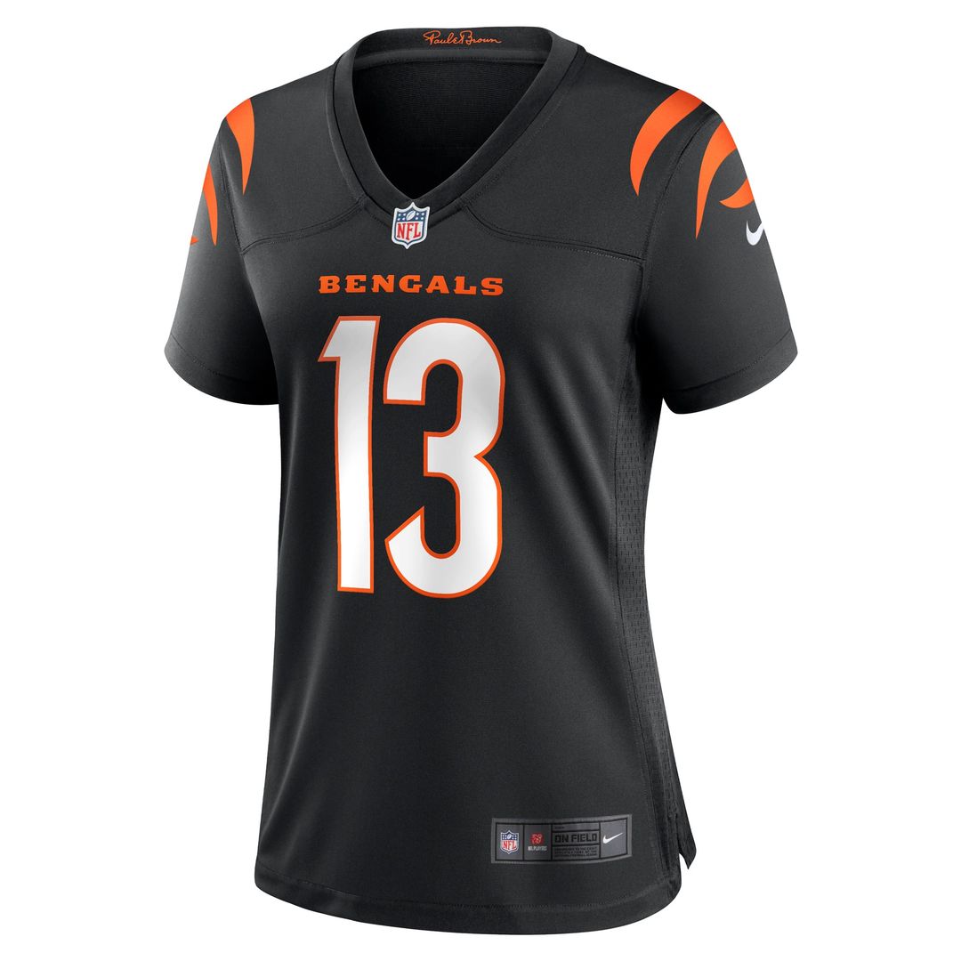 Ken Riley Cincinnati Bengals Women's Retired Player Game Jersey - Black