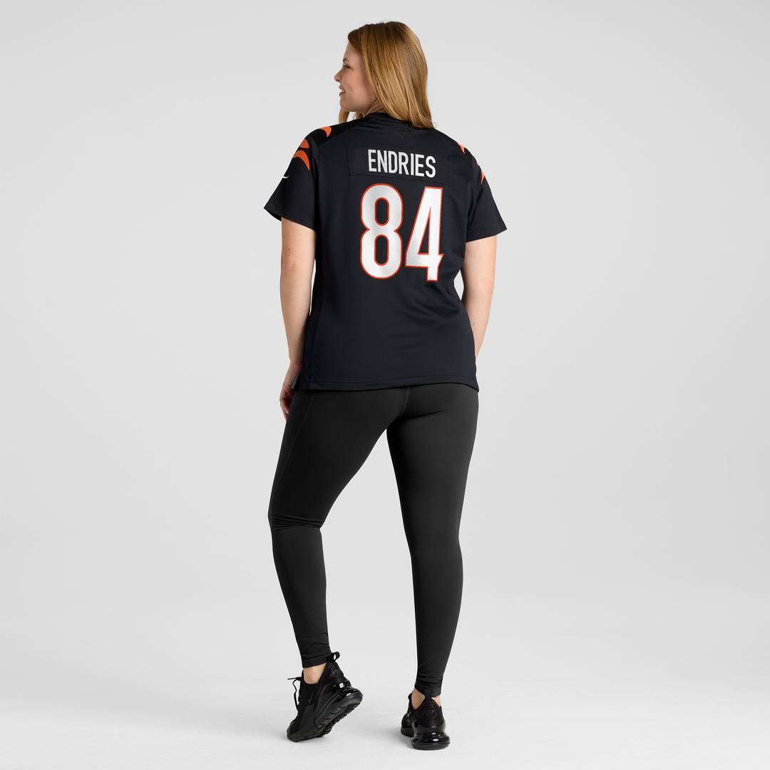 Jack Endries Cincinnati Bengals Women's Team Game Jersey - Black