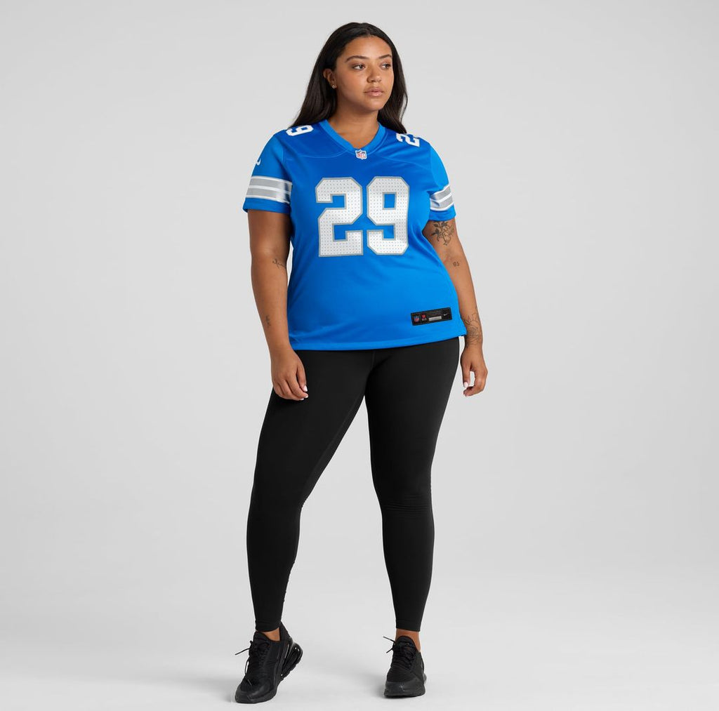 Avonte Maddox Detroit Lions Women's Team Game Jersey - Blue